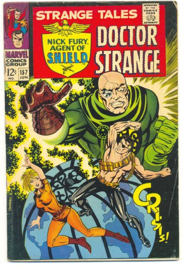Strange Tales #157 Steranko Art 1967 Classic 1st Living Tribunal !