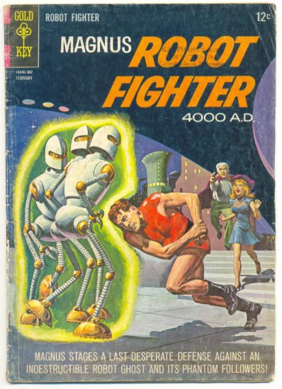 Magnus Robot Fighter #9 Gold Key 1965 Classic Manning Art !