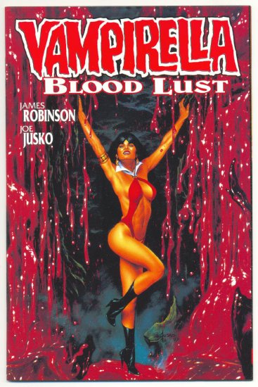 Vampirella Bloodlust #2 Jusko Painted Art 1997 HTF !