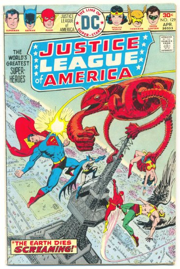 Justice League Of America #129 1976 Classic !