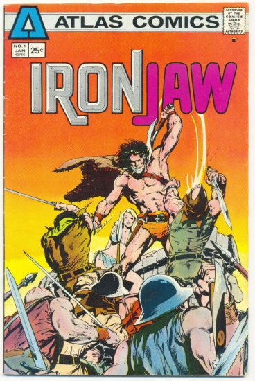 Iron Jaw #1 Atlas Comics 1975 Neal Adams Art !