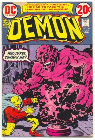 The Demon #10 1973 Jack Kirby Classic Reading copy !