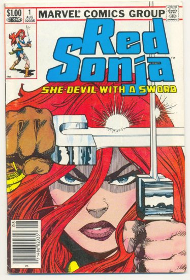 Red Sonja #1 1983 Marvel Series Simonson Art !