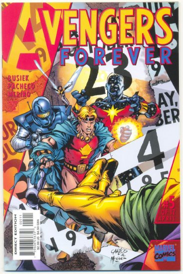 Avengers Forever #5 Pacheco Art NM !