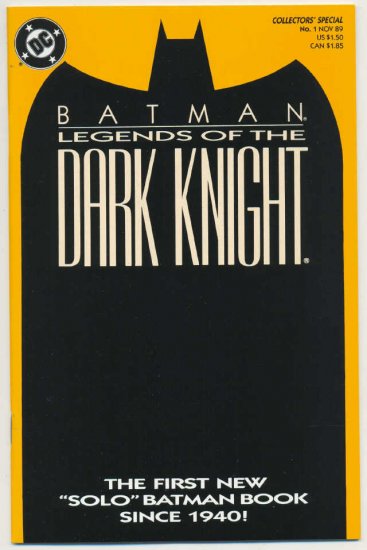 Legends Of The Dark Knight #1 Batman NM !