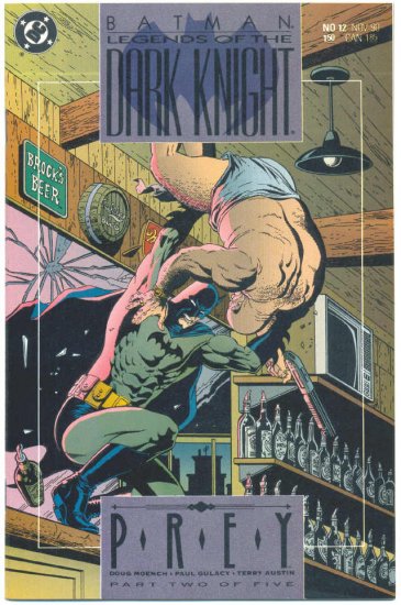 Legends Of The Dark Knight #12 Batman Gulacy Art NM !