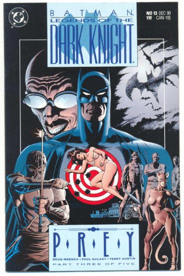 Legends Of The Dark Knight #13 Batman Gulacy Art VFNM !