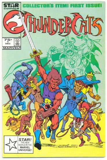 Thundercats #1 1985 Marvel/Star Cartoon series Classic Mooney Art!