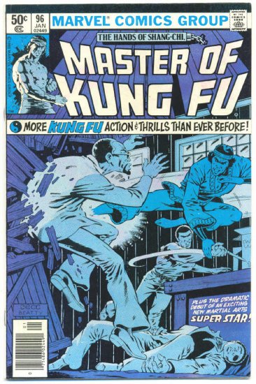 Master Of Kung Fu #96 1st App One-Eye Carter Zeck Art !