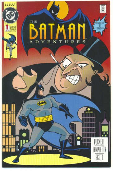 Batman Adventures #1 Animated Series 1992 VFNM