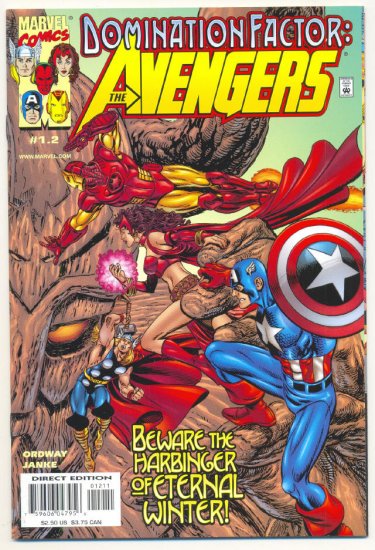 Domination Factor 1.2 The Avengers 1999 HTF book