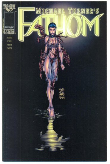Fathom #6 Michael Turner Art 1999 VF