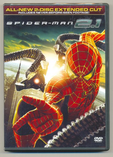 Spider-Man 2.1 Special 2-Disc Extended Cut DVD !