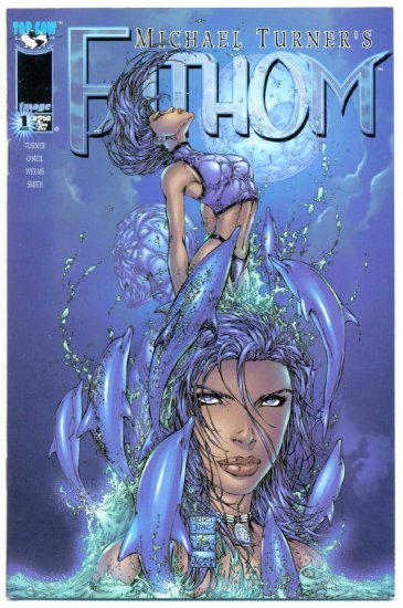Michael Turner's Fathom #1 Dolphin Cover NM-