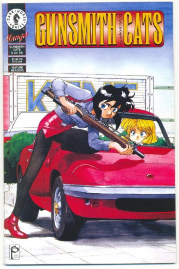 Gunsmith Cats #5 Kenichi Sonoda Dark Horse 1995 !