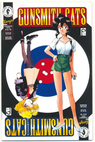 Gunsmith Cats #6 Kenichi Sonoda Dark Horse 1995 !