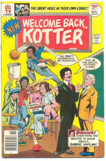 Welcome Back Kotter #1 Bronze Age TV Series Comic
