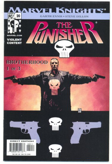 The Punisher #20 Ennis/Dillon The Brotherhood pt 1 Marvel Knights