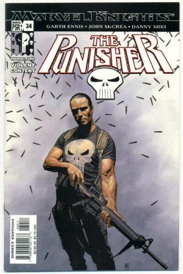The Punisher #34 Marvel Knights Spidey DD Wolverine VFNM