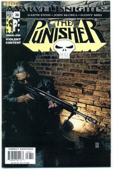 The Punisher #36 Marvel Knights VFNM Wolverine DD & Spidey