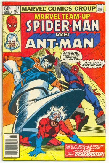Marvel Team-Up #103 The Taskmaster !