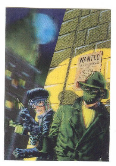 Green Hornet Promo Card 4H Now Comics 1993 HTF