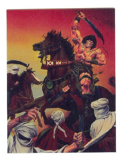 Conan Cromium Series II Promo Card 1994 HTF