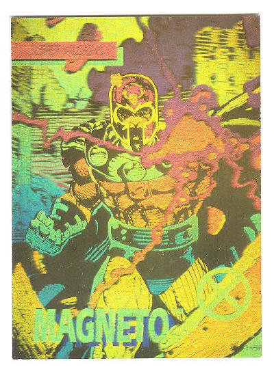 Advance Comics Magneto Hologram Promo 1992 HTF !