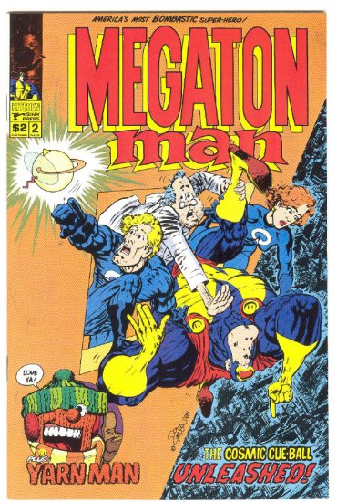 Megaton Man #2 Don Simpson HTF Book !