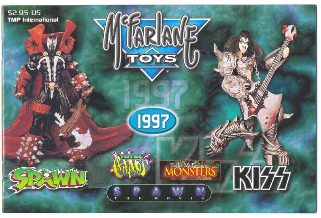 McFarlane Toys 1997 Figure Catalog Spawn Kiss !