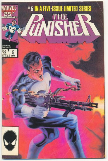 Punisher Limited Series #5 of 5 Zeck Art Classic !