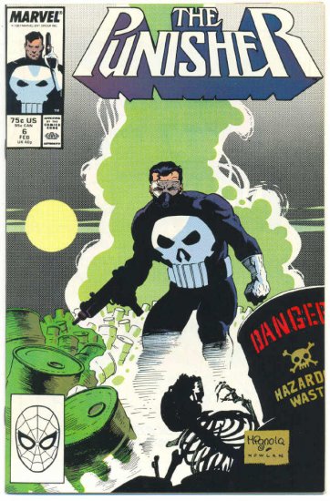 The Punisher #6 Hazardous Waste Mignola Art