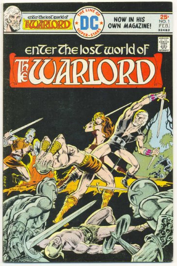The Warlord #1 Mike Grell Classic 1976 !