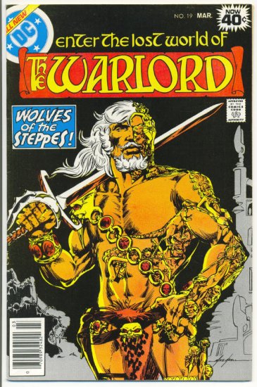 The Warlord #19 Wolves Of The Steppes Mike Grell Classic 1979 !