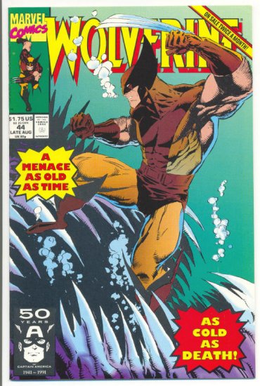 Wolverine #44 Cold As Death Silvestri art VFNM
