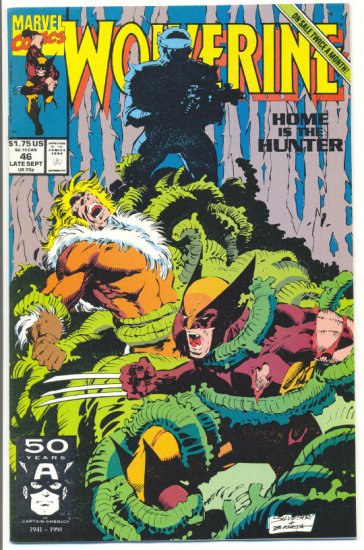 Wolverine #46 Home Is The Hunter Silvestri Art NM