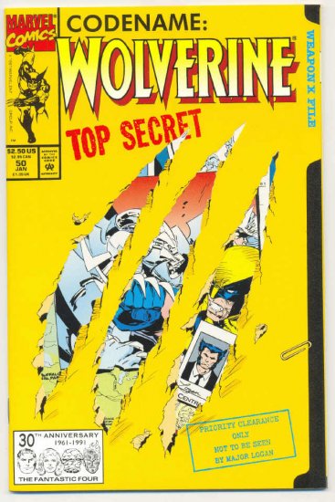 Wolverine #50 Origin Issue! Silvestri Art VFNM !