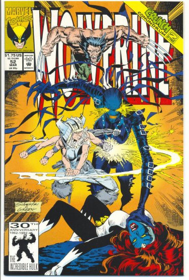 Wolverine #52 Citadel At The End Of Time Silvestri Art NM !