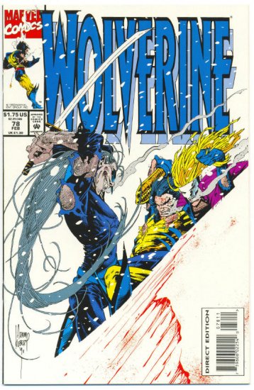 Wolverine #78 Deathstralk Kubert Art NM !
