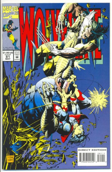 Wolverine #81 Storm Warning Kubert Art VF !