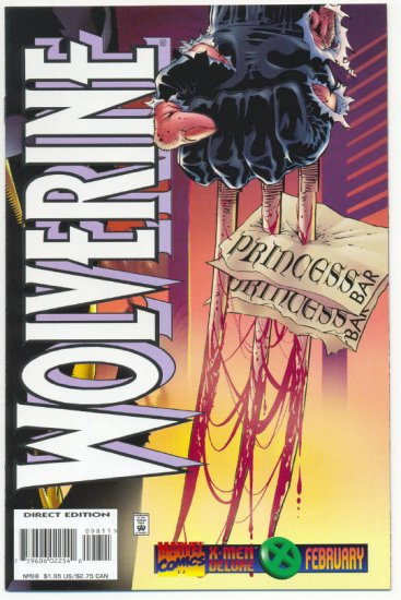 Wolverine #98 Back To The Princess Bar VFNM !