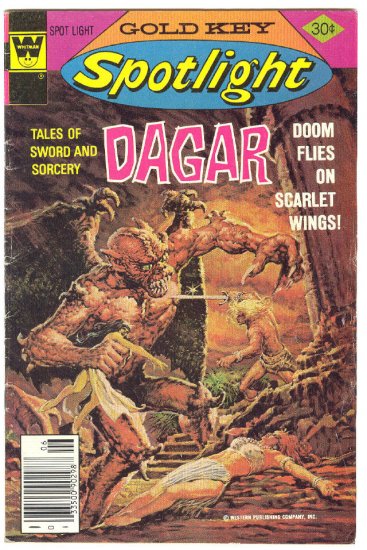 Gold Key Spotlight #6 Dagar The Invincible HTF Bronze Age !