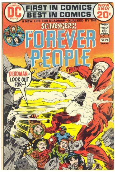Forever People #10 Kirby Royer HTF Bronze Age Classic