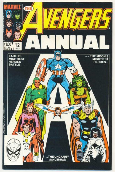 Avengers Annual #12 The Inhumans A Scheme Most Sinister