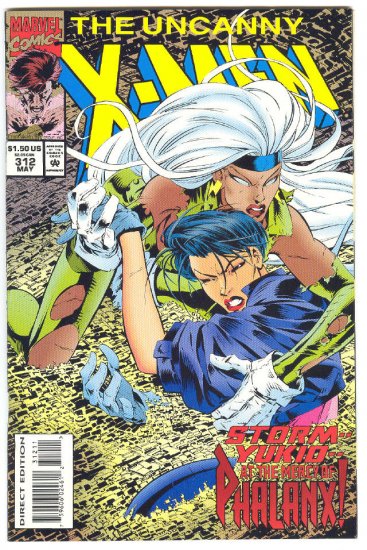 Uncanny X-Men #312 At The Mercy Of The Phalanx !