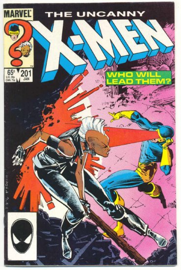 Uncanny X-Men #201 1st Baby Cable Key Issue 1986 VFNM !