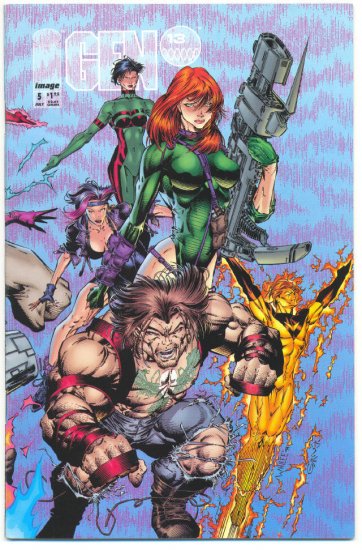Gen 13 #5 Variant Final Issue Jim Lee & Campbell 1994