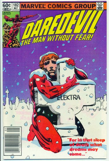Daredevil #182 The Sleep Of Death Frank Miller Classic !