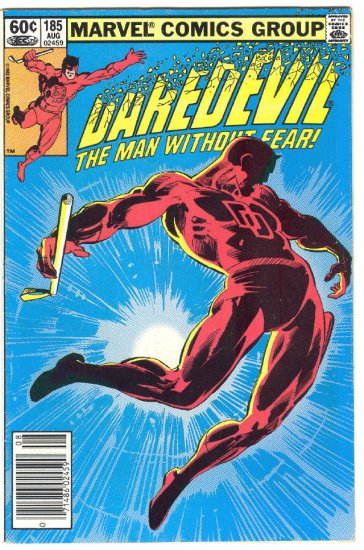 Daredevil #185 Nobody Messes With Guts Nelson Miller Classic!