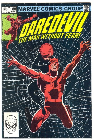 Daredevil #188 The Black Widow Miller/Janson Classic!